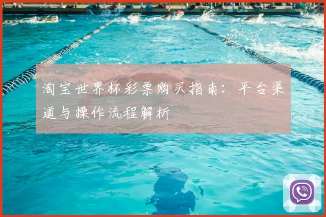 淘宝世界杯彩票购买指南:平台渠道与操作流程解析