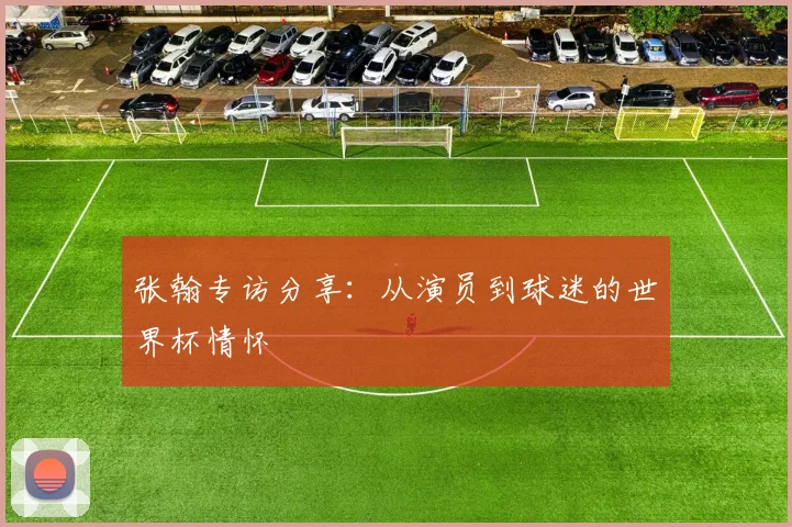 张翰专访分享:从演员到球迷的世界杯情怀