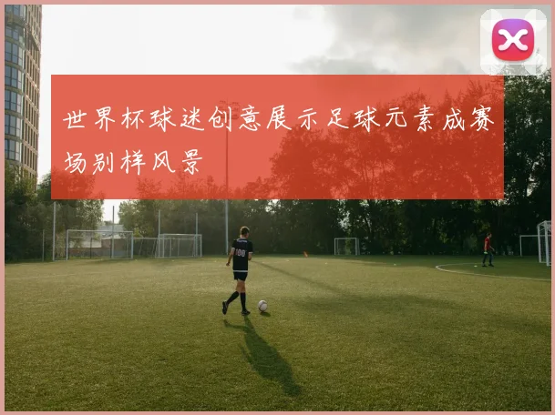 世界杯球迷创意展示足球元素成赛场别样风景