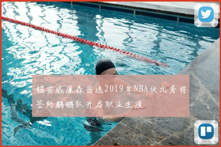 锡安威廉森当选2019年NBA状元秀将签约鹈鹕队开启职业生涯