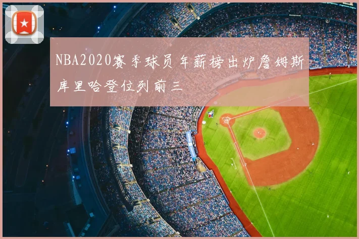 NBA2020赛季球员年薪榜出炉詹姆斯库里哈登位列前三